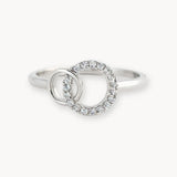 Anillo Hermanas por Siempre – La hermana mayor y la hermanita (Ajustable)