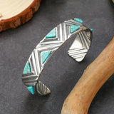 Vintage Bohemia Tribal -rannekoru turkoosilla