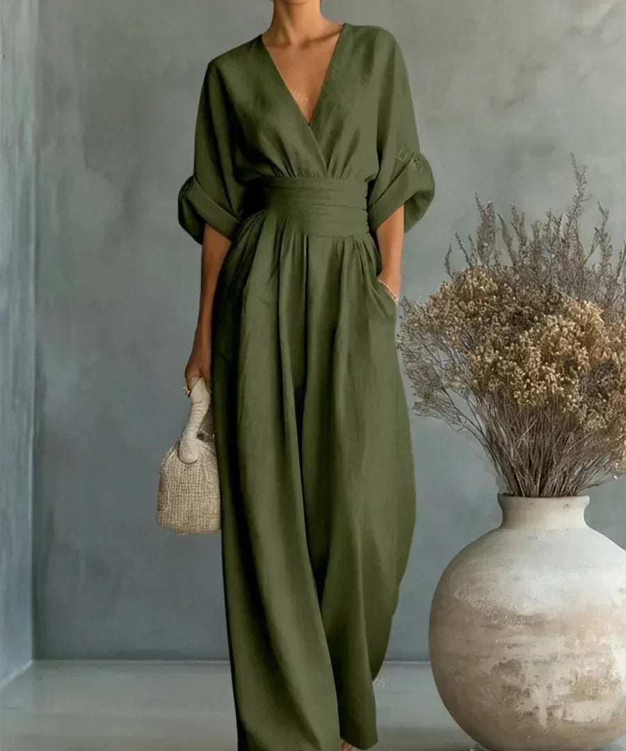 Maja – V-pääntiejumpsuit