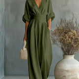 Maja – V-pääntiejumpsuit