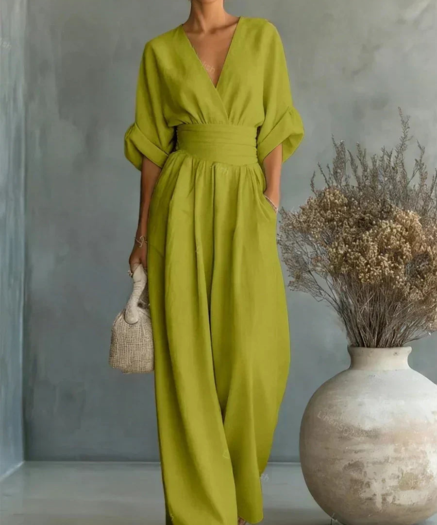 Maja – V-pääntiejumpsuit